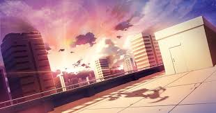 Wallpaper Sunlight Sunset Cityscape Night Anime Rooftop Wallpapers Wallpaper Cave Download 1680x1050 Anime Background Anime City Anime Backgrounds Wallpapers