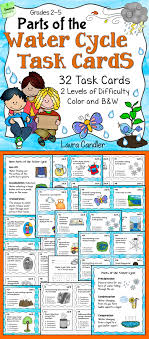 Water Cycle Task Cards Science Teaching Resources Teaching Science Geography Lessons