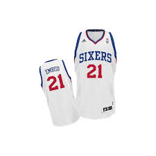 Philadelphia sixers basketball shirt jersey #3 allen iverson nike nba size xl. Men S Philadelphia 76ers Joel Embiid Swingman White Home Adidas Jersey