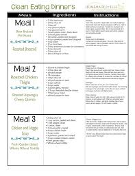 Clean Eating Meal Plan 100 Free Includes Breakfast Lunch Dinner Snacks In 2020 Clean Eating Menu Clean Eating Meal Plan Free Clean Eating Meal Plan