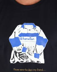 The following are links about benetton rugby you may find interesting. 80s Casuals Benetton Rugby Print T Shirt Navy Tee Crew Neck Mens