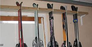 As designed, the stand will keep up to five pairs of skis organized, out of the way and protected. Make Your Own Ski Rack
