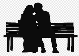 Diese mann und frau figur ist als dekorationsfigur besonders geeignet. Silhouette Schablone Brechen Auf Tiere Bank Schwarz Und Weiss Png Pngwing