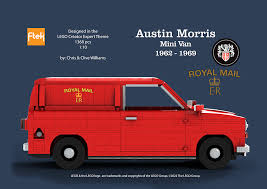 LEGO MOC Austin Morris Mini Van