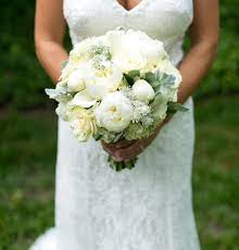 Bridal Bouquet With White Peonies White Garden Roses Queen Anne S Lace Dusty White Bridal Bouquet Garden Wedding Bridesmaids White Bridal Bouquet Hydrangea