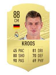 In the game fifa 21 his overall rating is 88. Fifa 20 Player Ratings Top Passers Ea Sports Official Site