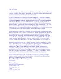 Ismail Azam Covering Letter For Geologist 03 26 2011