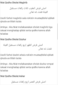 Shalat Yang Dapat Diqhada