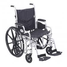 Drive Medical Poly Fly Hybrid Combo At Medmartonline Com Wheelchair Accessories Transport Chair Lightweight Wheelchair