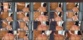 Katie-Jane Disciplined: HARD Strapping and Caning (Nude) - Miss Kelley May  - ataspanking