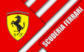 Download Wallpapers Scuderia Ferrari 4k Italy Formula 1 Material Design Red Abstraction Art F1 Racing Team Ferrari Besthqwallpapers Com Ferrari Maranello Formula 1