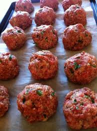 Janelle S Fine Cooking Food Recipes Easy Baked Meatballs
