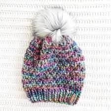 Linden Hat By Whirlsandpurls Malabrigo Rasta In Arco Iris Yarn Hats Hat Knitting Patterns Baby Hats Knitting