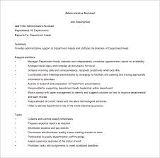An administrative assistant (or admin assistant) is a professional responsible for assisting with administrative tasks within a business or company. 11 Office Assistant Job Description Templates Free Sample Example Format Download Free Premium Templates