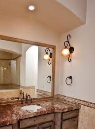 What Type Of Lighting Is Best For A Half Bath Bathroom Lighting Types Of Lighting Framed Bathroom Mirror