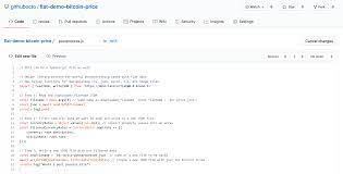 Some api calls are available with cors headers if you add a &cors=true paramter to the get request returns a json object with the. Github Githubocto Flat Demo Bitcoin Price A Flat Data Github Action Demo Repo