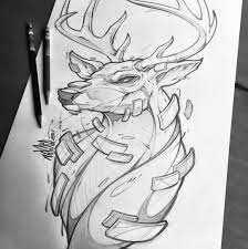 Maybe you would like to learn more about one of these? Deer Pencils I M Liking The Direction Though Deer Direction Movement Animals Sketch Drawing Illustration Tattoo Sketches Art Drawings