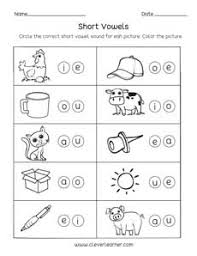 Click one of the links above to download the worksheet to your computer. Short Vowel Sounds Worksheets For Preschool And Kindergarten Kids
