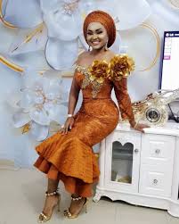 Mercy aigbe aso ebi styles. Mercy Aigbe Asoebi Styles Fashion Fashionstyles Ankaraandplainmaterial Ankaracombo Modernstyles F Lace Gown Styles Latest Lace Styles Nigerian Lace Styles