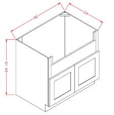 apron front 36 sink base cabinet