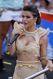 Mary Antunes at the Bahia Carnival Editorial Stock Photo