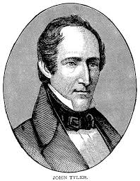 John Tyler Stock Illustration