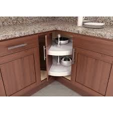 Blind Corner Cabinet Organizer Lazy Susan In 2020 Blind Corner Cabinet Lazy Susan Cabinet Organization