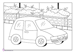 34 halaman, ukuran a4 dan format file pdf. Gambar Mewarnai Anak Tk Sd Kendaraan Free Download
