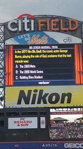 I am constantly amazed and surprised by the resourcefulness, creativity and overall enthusiasm that abound in the lin. Went To The Mets Game Tonight Looks Like Gregg Has Infiltrated The Mets Organization S Jumbotron Question System A True Master Of Codes R Timanderic