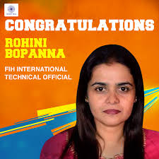 Hockey India congratulates Rohini Bopanna