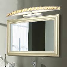 Bathroom vanity lighting is another popular and versatile option for both general and task light in the bath. Crystal Vanity Light For Gold Bathroom Wall Decor Miror Light 10w 15w Ac110 220v Wall Mirror With Lighting For Dressing Table Vanity Lights Aliexpress