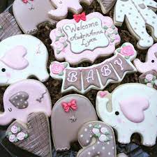 Sweet Tweets Baby Cookies Baby Shower Cookies Baby Girl Cookies