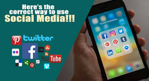 Image result for the right way to use social media