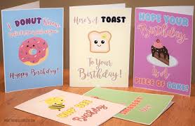 So put on your birthday hat. Adorable Free Printable Happy Birthday Pun Cards