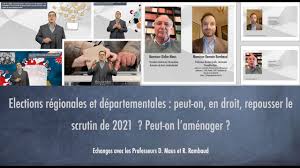 Le scrutin des départementales 2021 s'organisera cette année dans le respect d'un protocole sanitaire très encadré. Elections Regionales Et Departementales Peut On Repousser Le Scrutin De 2021 Et Ou L Amenager Video Echanges Avec Les Professeurs D Maus Et R Rambaud