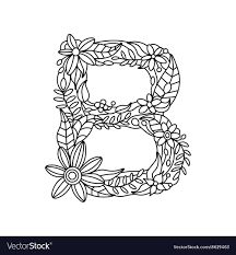 Kids learning letter b coloring page to color, print and download for free along with bunch of favorite letter b coloring page for kids. Letter B Coloring Pages Coloring Pages Blog Justice
