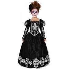 Maquillage dia de los muertos. Deguisement Princesse Squelette Day Of The Dead Fille La Magie Du Deguisement