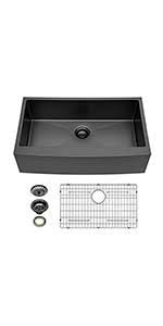 100% organic fireclay sink with contemporary radius. Amazon Com Kitchen Sink Drop In Kichae 33 X22 Topmount Drop In Single Bowl 18 Gauge Stainless Steel Kitchen Sink Home Improvement