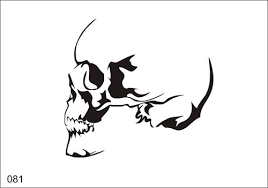 Schablone ausdrucken, ausschneiden (auch das feld in der mitte), auf rückseite der pappe legen und konturen nachzeichnen. Airbrush Tatoo Schablone V081 Airbrush Fengda
