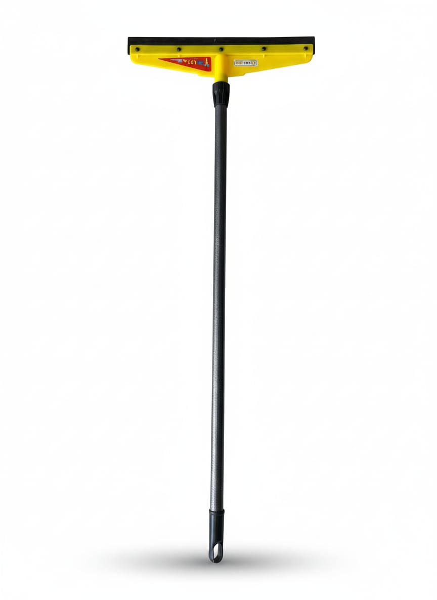 Floor Wiper Plastic Nova Black Rubber 16 inches product image
