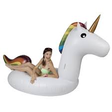 licorne gonflable xl blanche design arc en ciel matelas bouee brassard plein air jardin plein air gonflable matelas gonflable piscine ile gonflable