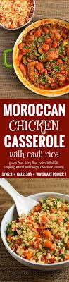 Slimming Eats Moroccan Chicken Casserole Gluten Free Dairy Free Paleo Whole30 Slimming World And Weig Moroccan Chicken Slimming Eats Good Meatloaf Recipe