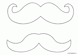 Check out these useful printables: Mustache Coloring Pages Coloring Home