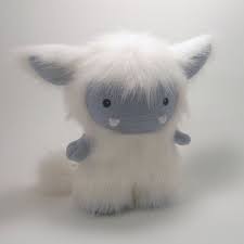 White Frost Monster Cute Plush Toy By Stuffed Silly Limited Edition Monstruos Tiernos Peluches De Animales Peluches
