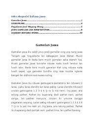 Maybe you would like to learn more about one of these? Teks Eksposisi Bahasa Jawa