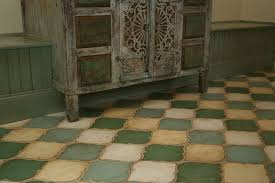 Painting linoleum floors is an interesting option for some situations. Img 4747 Arabesque Tile Mediterranean Bathroom Design Ideas Flooring