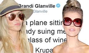 Brandi Glanville Finds Herself On The Same Flight As Joanna