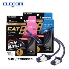 What is a cat8 ethernet cable? Elecom Cat 8 Lan Cable High Speed Rj 45 Ethernet Lan Network Cable Prevent Slow Down 1m 2m 3m 5m 10m Shopee Singapore