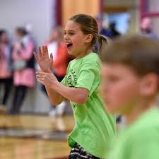 Our fifth-graders are having a blast during the annual Intramural  Volleyball Tournament! All eight elementary schools send teams to the high  school for a three-day event. It's a great SCASD tradition with