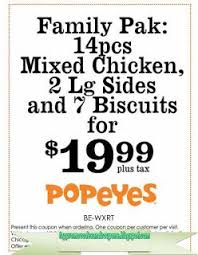 Free Printable Popeyes Chicken Coupons Popeyes Chicken Grocery Coupons Coupons